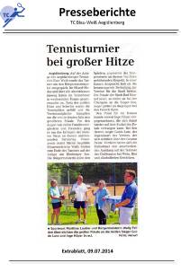 Extrablatt 09.07.2014 - B&uuml;rgermeisterpokal